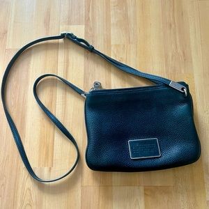 Marc by Marc Jacobs Crossbody - Black with Silver Accents